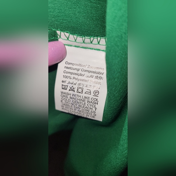 Mens Size S button down Shirt no collar. Worn once like new - Picture 3 of 4